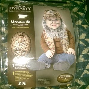 New baby-boys duck dynasty costume uncle si